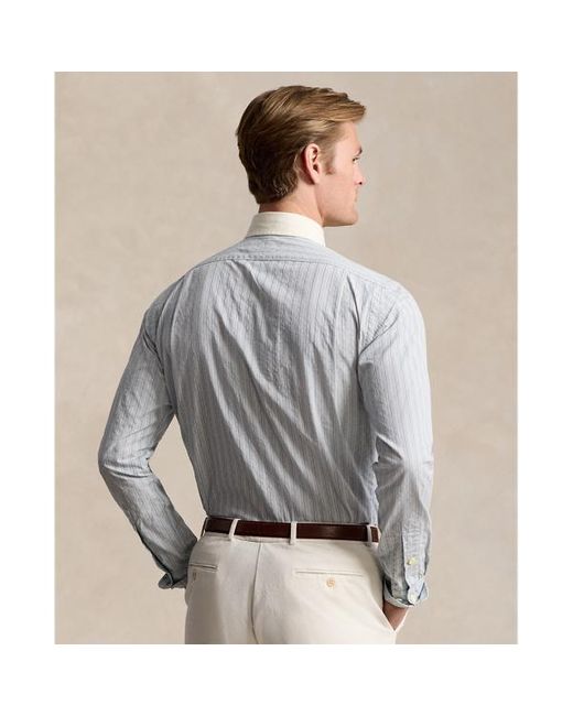 Polo Ralph Lauren Gestreiftes Classic-Fit Hemd in White für Herren