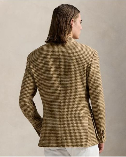 Polo Ralph Lauren Brown The Rl67 Houndstooth Jacket for men