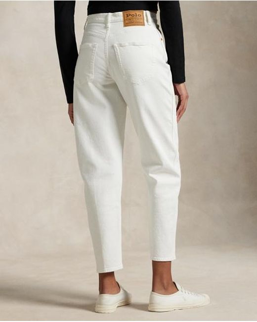 Polo Ralph Lauren Black Curved Tapered Jean