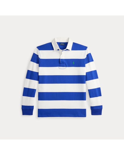 Polo Ralph Lauren Blue The Iconic Rugby Shirt for men