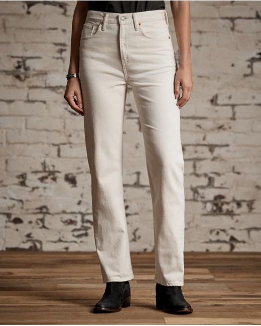 RRL Natural Straight Leg Fit Jean