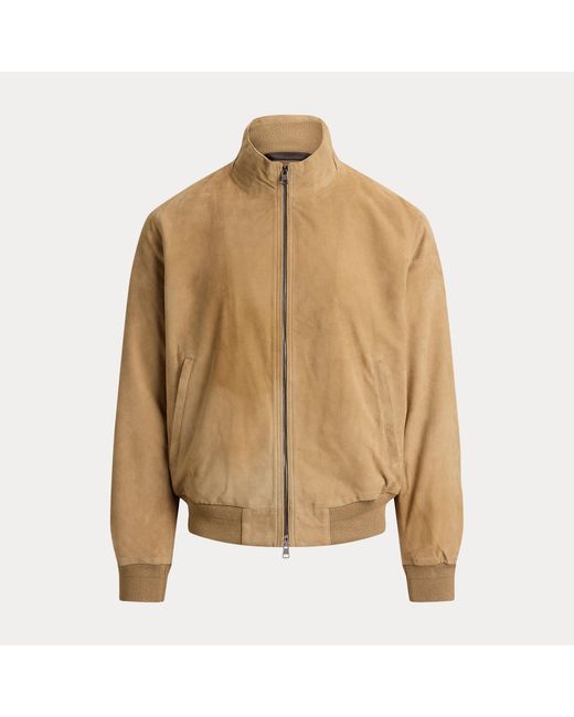 Polo Ralph Lauren Natural The Charleton Suede Jacket for men