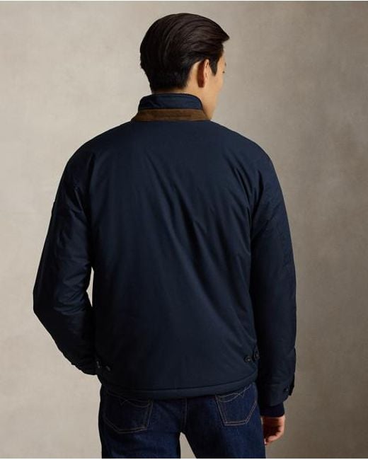 Polo Ralph Lauren Blue The Abottson Gabardine Jacket for men
