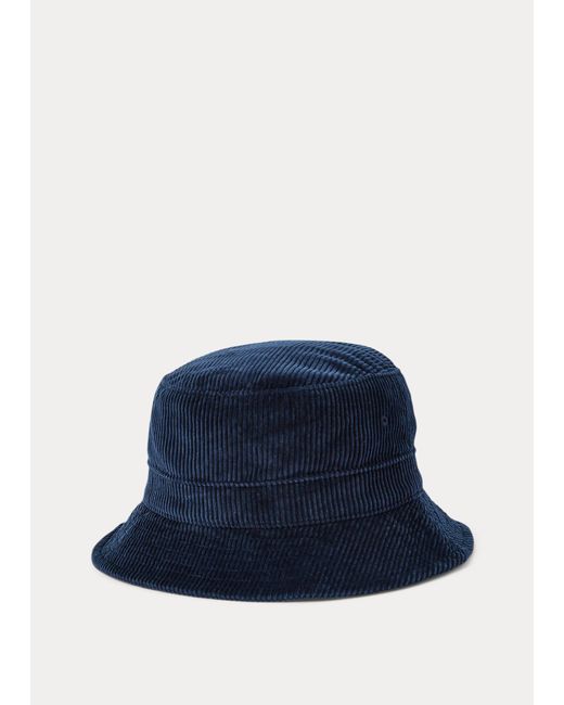 Sombrero de pescador de pana Polo Ralph Lauren de hombre de color Azul |  Lyst