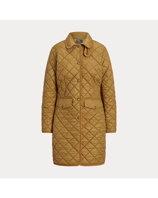 Polo Ralph Lauren Brown Quilted Coat