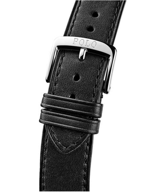 Polo Ralph Lauren Metallic 38 Mm Ricky Trench Coat Polo Bear Watch