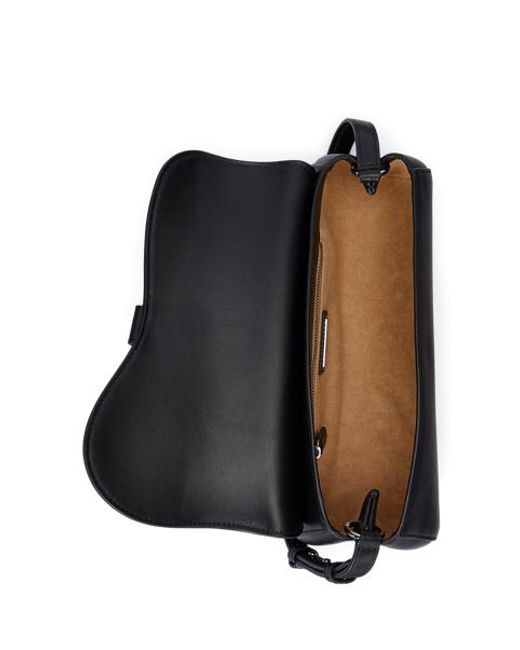 Ralph Lauren Black Leather Medium Tasha East-West Bag