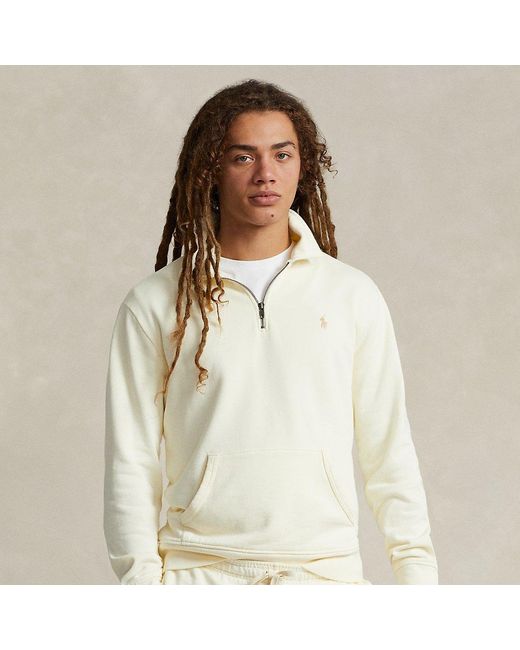 Polo Ralph Lauren Sweatshirt aus Loopback-Fleece in Natural für Herren