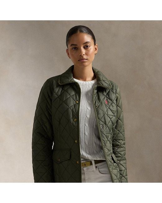 Polo Ralph Lauren Green Quilted Barn Jacket