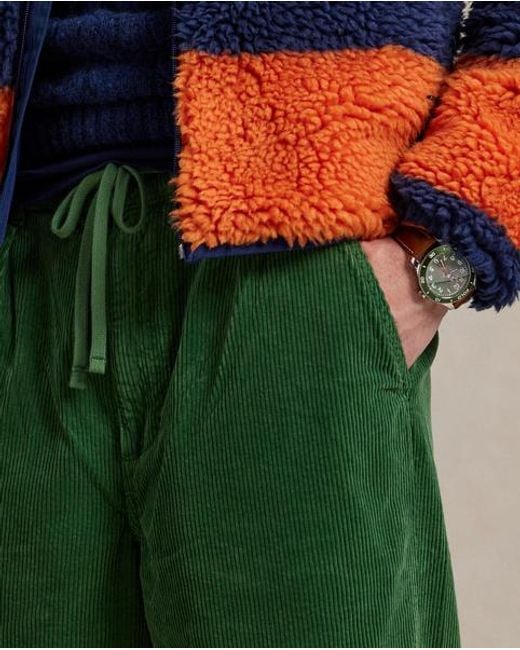 Pantalón Polo Prepster De Pana Polo Ralph Lauren de hombre de color Green