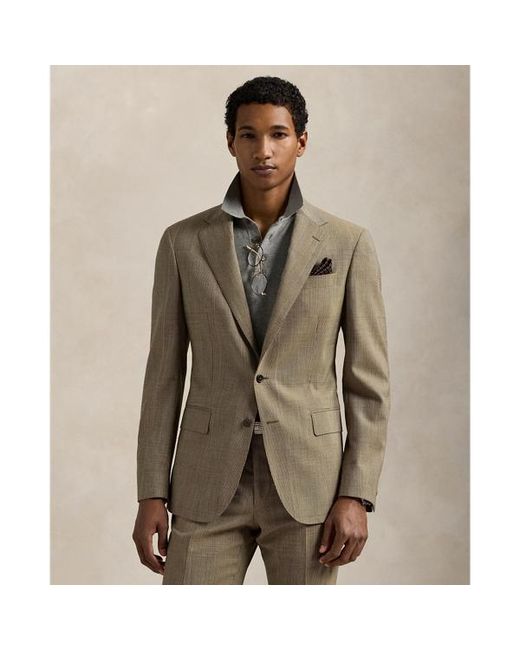 Polo Ralph Lauren Multicolor Polo Tailored Fit Glen Plaid Wool Suit for men