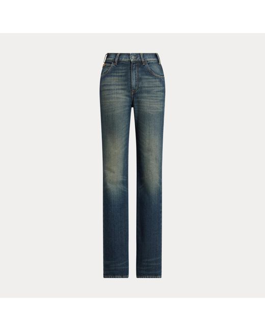 Ralph Lauren Black Kaida Relaxed Bootcut Jean