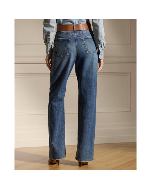 Ralph Lauren Blue Ralph Lauren Novah High-Rise Wide-Leg Jean
