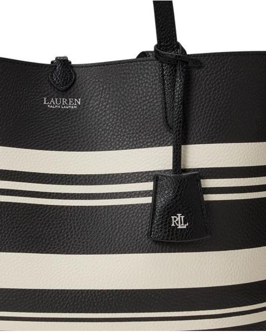 Bolso Tote Grande Reversible Ralph Lauren de color Black