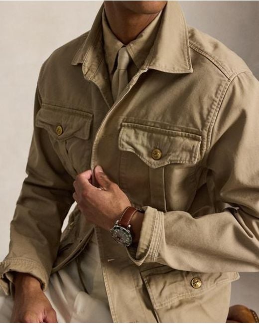 Polo Ralph Lauren Brown The Crestwood Utility Jacket for men