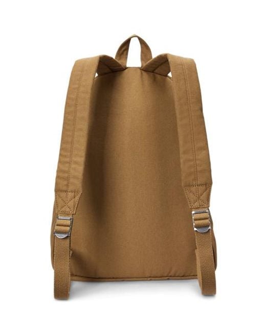 Polo Ralph Lauren Blue Canvas Backpack for men