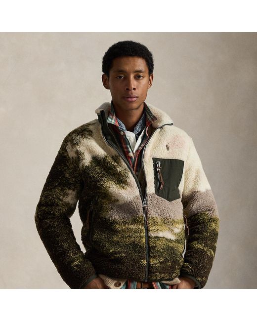 Polo Ralph Lauren Brown “Landscape” Jacket for men