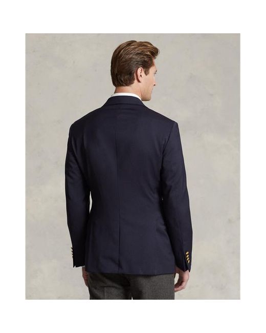 Polo Ralph Lauren Blue The Iconic Doeskin Two-button Blazer for men