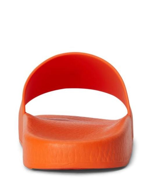 Polo Ralph Lauren Orange Signature Pony Slide for men