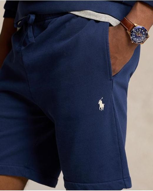 Ralph Lauren Shorts Aus Loopback-Fleece in Blue für Herren