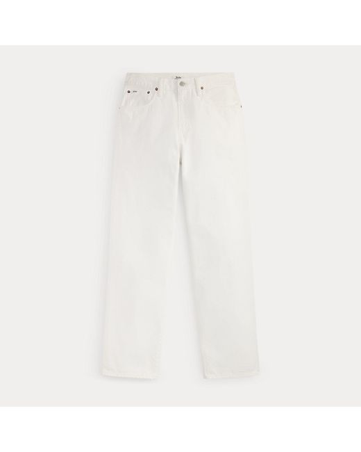 Polo Ralph Lauren White Rivington Relaxed Jeans for men