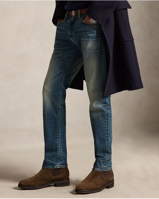 Polo Ralph Lauren Blue Sullivan Slim Stretch Jean for men