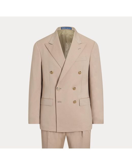 Polo Ralph Lauren Natural Polo Tailored Fit Panama-Weave Suit for men