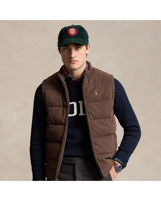 Polo Ralph Lauren Brown Double-Knit Gilet for men