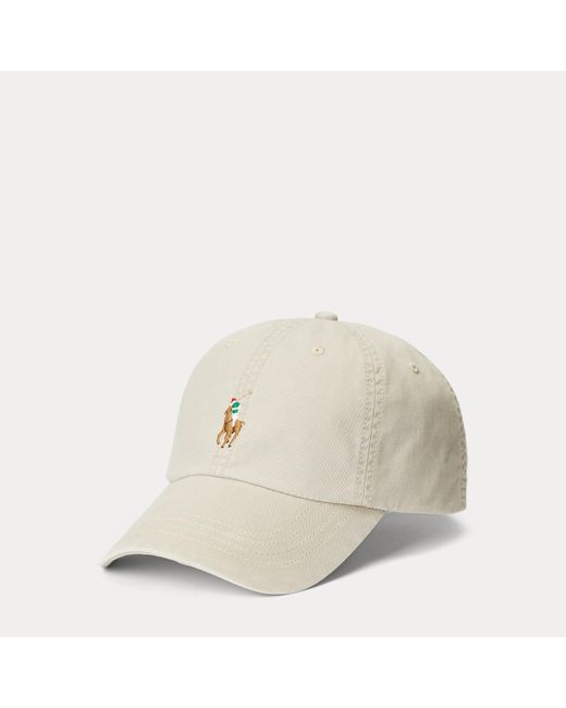 Polo Ralph Lauren Natural Stretch-Cotton Twill Ball Cap for men