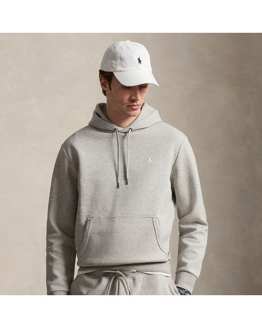 Polo Ralph Lauren Gray Double-Knit Hoodie for men