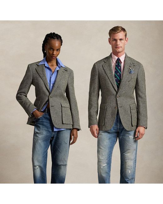 Ralph Lauren Gray The Rl67 Jacket for men