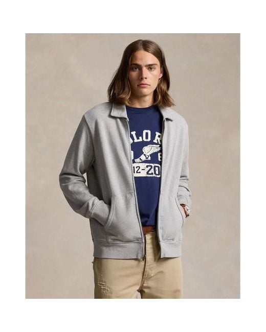 Polo Ralph Lauren Jacke aus Loopback-Fleece in Gray für Herren