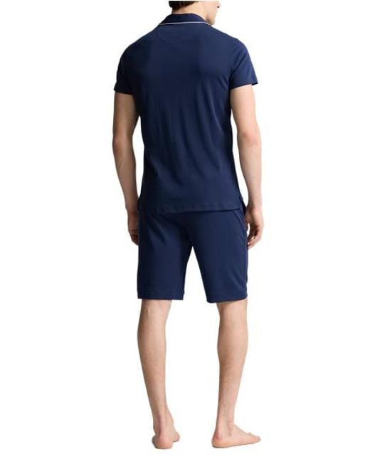 Pyjama En Interlock De Coton Polo Ralph Lauren pour homme en coloris Blue