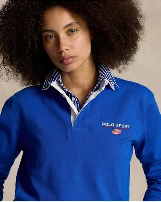 Chemise De Rugby Polo Sport Classique Polo Ralph Lauren pour homme en coloris Bleu Lyst