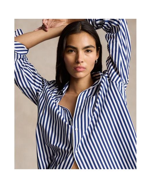 Polo Ralph Lauren Blue Striped Button-up Shirt