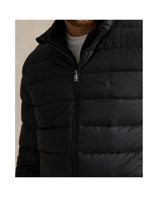 Taglie Plus - La giacca Colden ripiegabile in piumino di Ralph Lauren in Black da Uomo