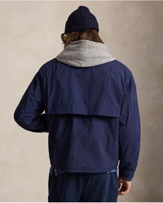 Polo Ralph Lauren Blue The Hayford Coach's Jacket for men