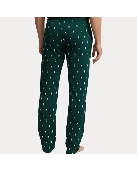 Pantalon pyjama poney distinctif jersey Polo Ralph Lauren pour homme en  coloris Vert | Lyst