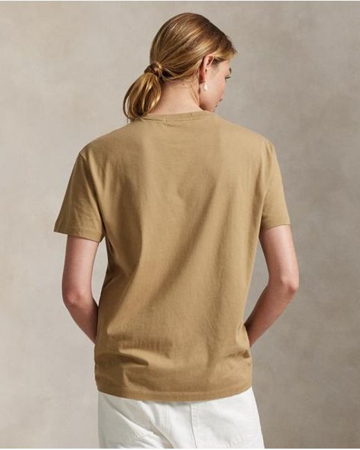 T-Shirt Polo Sport Classic Fit En Jersey Polo Ralph Lauren pour homme en coloris Natural