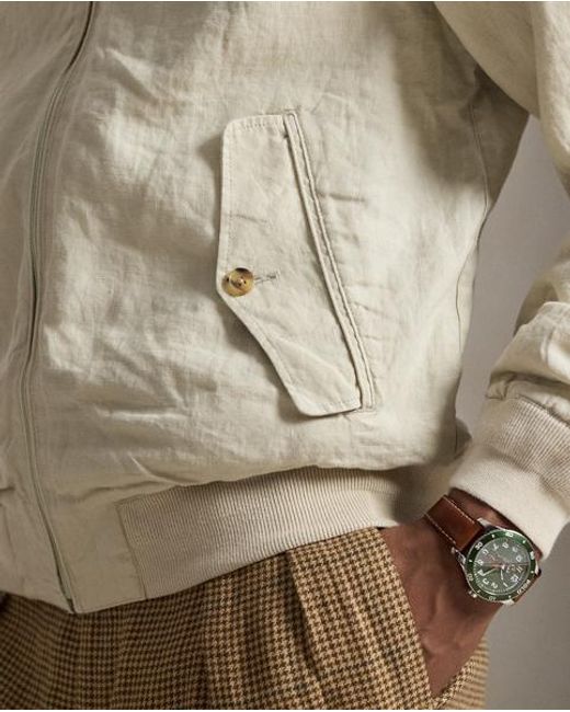 Polo Ralph Lauren Natural The Bedford Linen Jacket for men