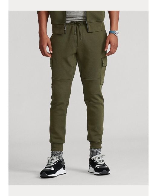 Pantaloni da jogging cargo maglia doppia da Uomo di Polo Ralph Lauren in  Verde | Lyst