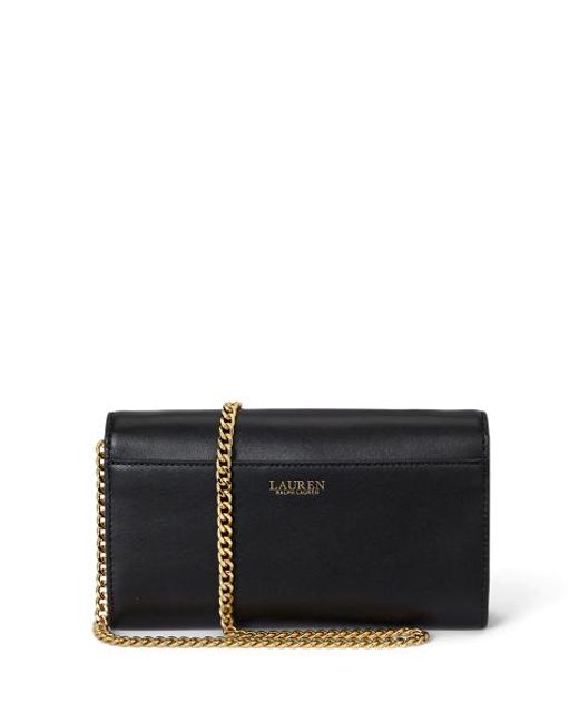 Ralph Lauren Black Ralph Lauren Leather Medium Adair Ii Crossbody