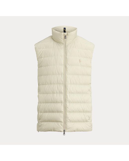 Polo Ralph Lauren Natural The Colden Packable Down Gilet for men