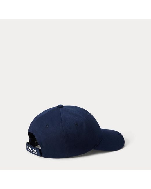 Ralph Lauren Blue Embroidered Logo Ball Cap