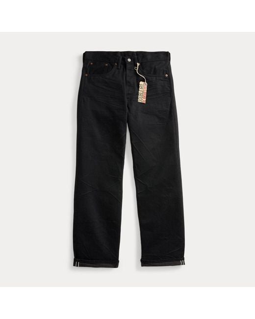 RRL Schwarze 5-Pocket-Jeans in Black für Herren