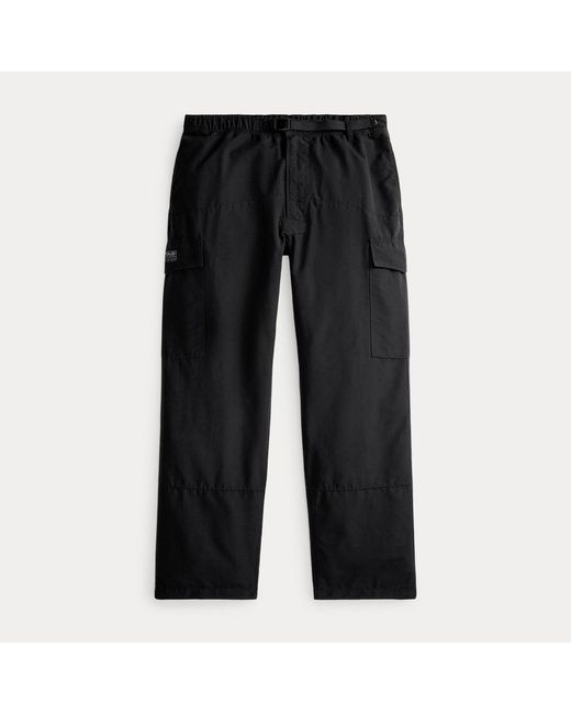 Polo Ralph Lauren Relaxed Fit Twill Cargo Pant In Black For Men Lyst UK