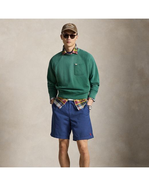 Polo Ralph Lauren Green 20.5 Cm Polo Prepster Twill Shorts for men