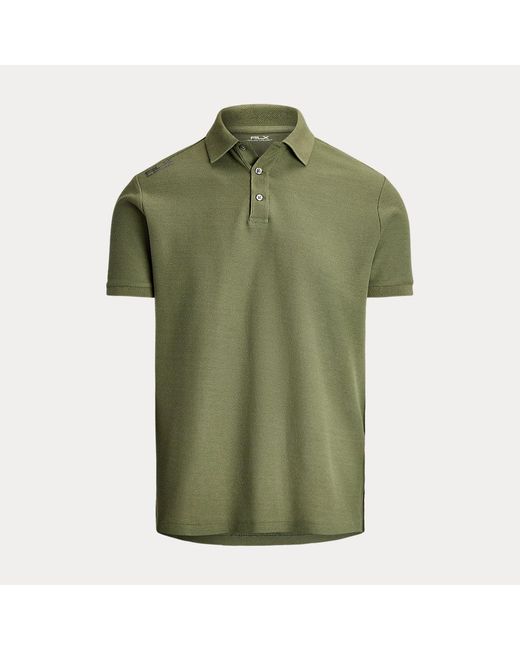 RLX Ralph Lauren Custom-Slim-Fit CLARUS-Poloshirt in Green für Herren