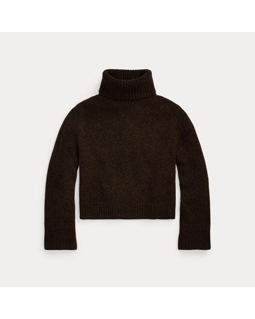Polo Ralph Lauren Wol-Kasjmier Trui Met Turtleneck in het Brown