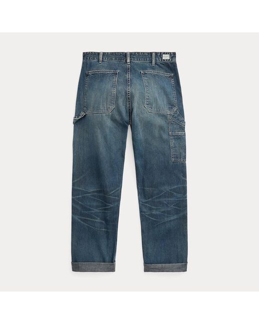 RRL Engineer-Fit Jeans mit Mayville-Waschung in Blue für Herren